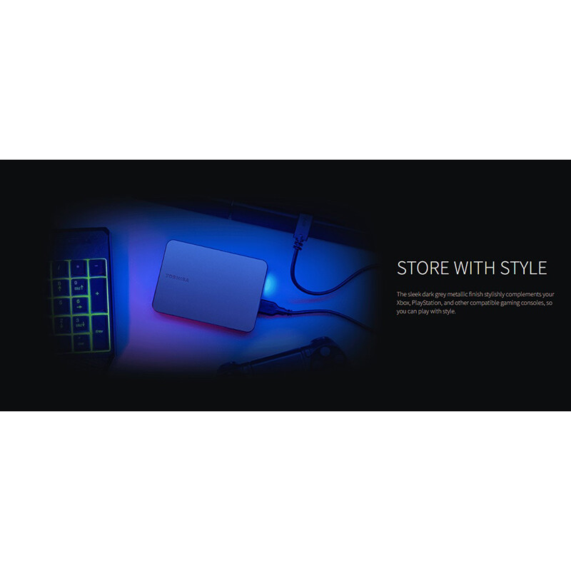 هارد اکسترنال توشیبا Gaming Canvio 4TB - 8