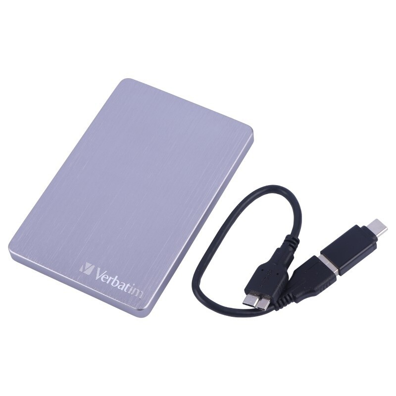 هارد اکسترنال ورباتیم Verbatim Store n Go ALU Slim 2TB - 4