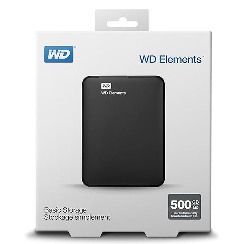 هارد اکسترنال وسترن دیجیتال Western Digital Elements Copy 500GB - 2