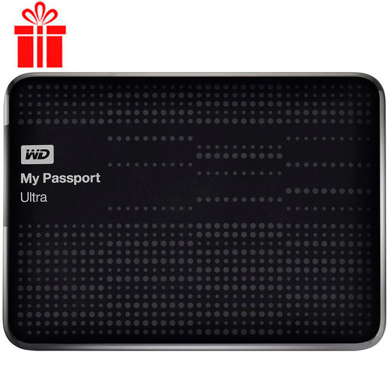 هارد اکسترنال وسترن دیجیتال Western Digital My Passport Ultra Copy 750GB + هدیه کیف هارد