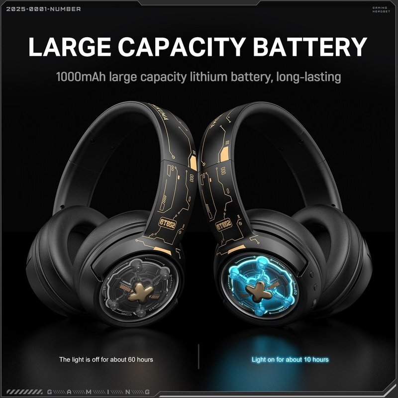 هدفون گیمینگ بلوتوثی اونیکوما GT802 - 6