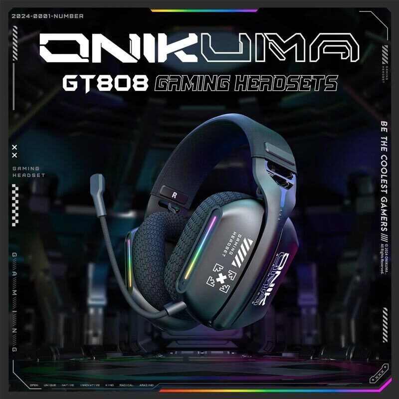 هدست گیمینگ Onikuma GT808 - 5