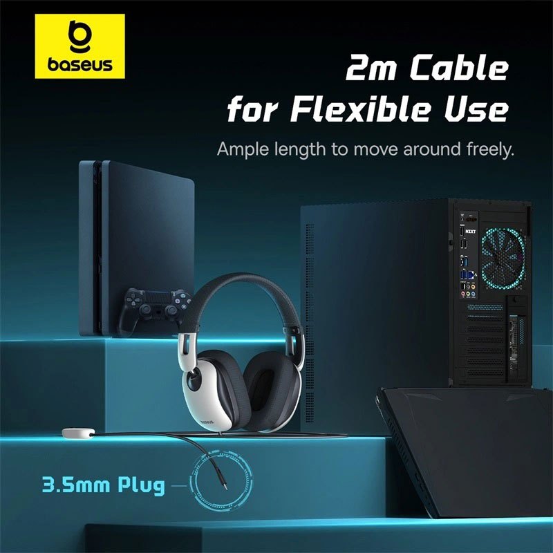 هدست گیمینگ سیم دار Baseus GoPlay 1 Max A0018100 - 4
