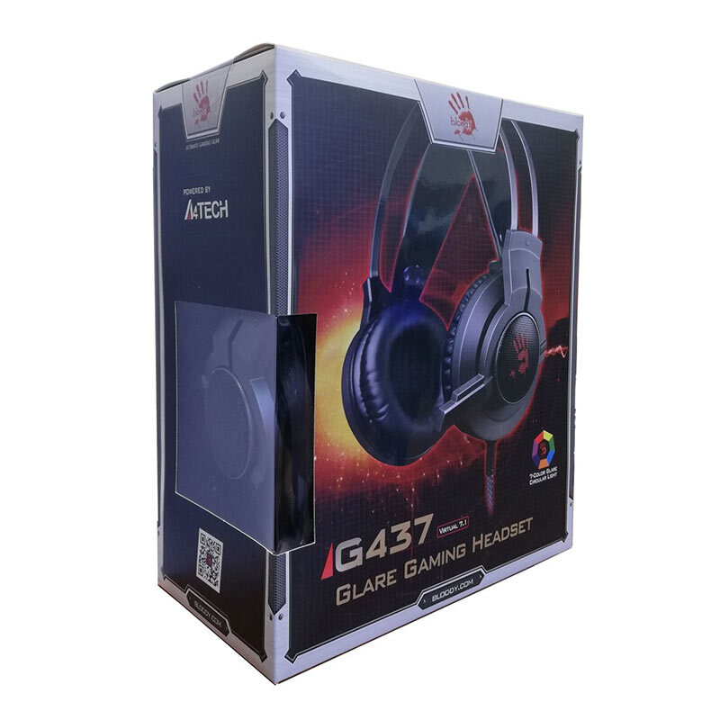 هدست گیمینگ سیم دار Bloody G437 - 5