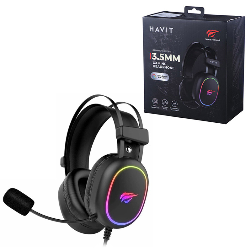 هدست گیمینگ سیم دار Havit Gamenote H2016D