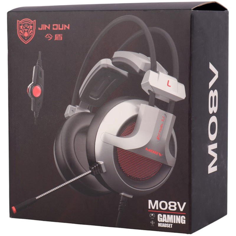 هدست گیمینگ سیم دار Jin Dun M08V - 7