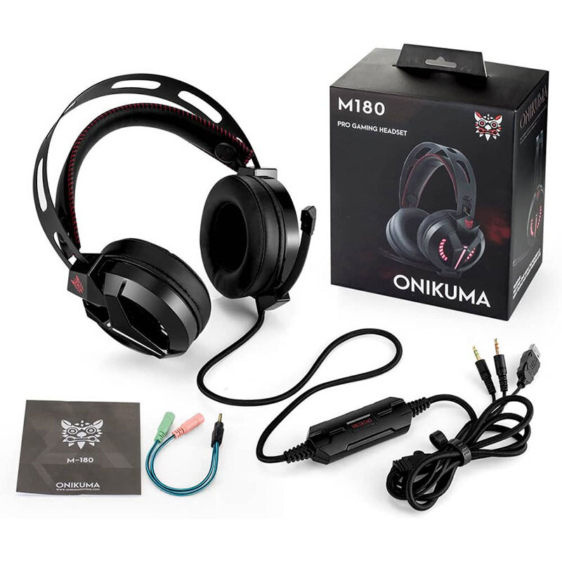 هدست گیمینگ سیم دار Onikuma Combatwing M180 Pro - 5