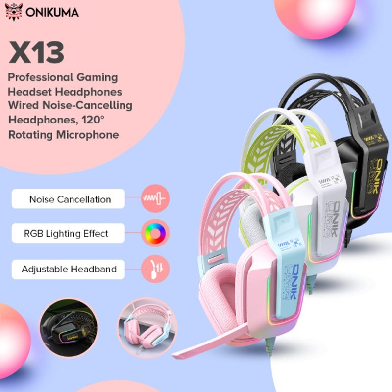 هدست گیمینگ سیم دار Onikuma X13 - 6