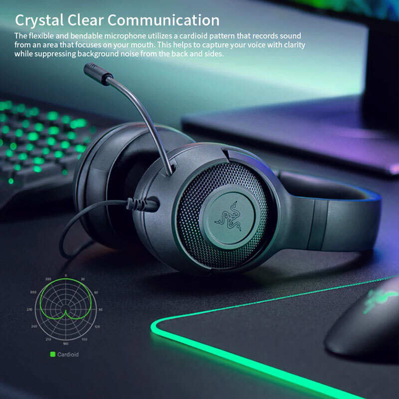 هدست گیمینگ سیم دار Razer Kraken X Essential - 7