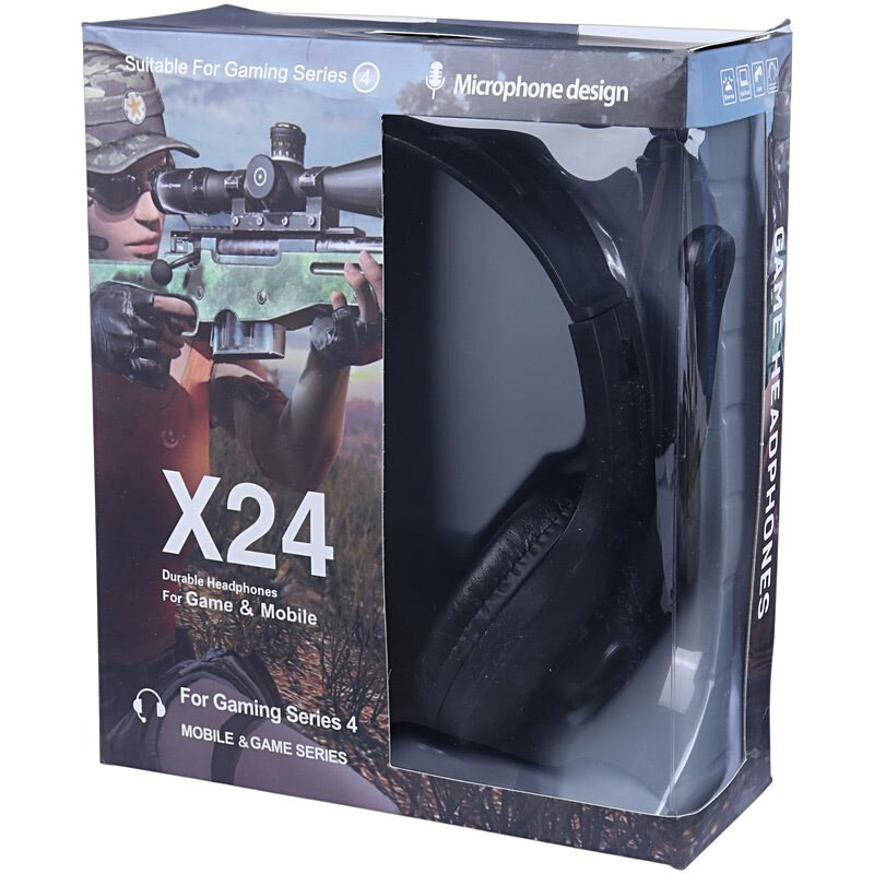 هدست گیمینگ سیم دار X24 - 7