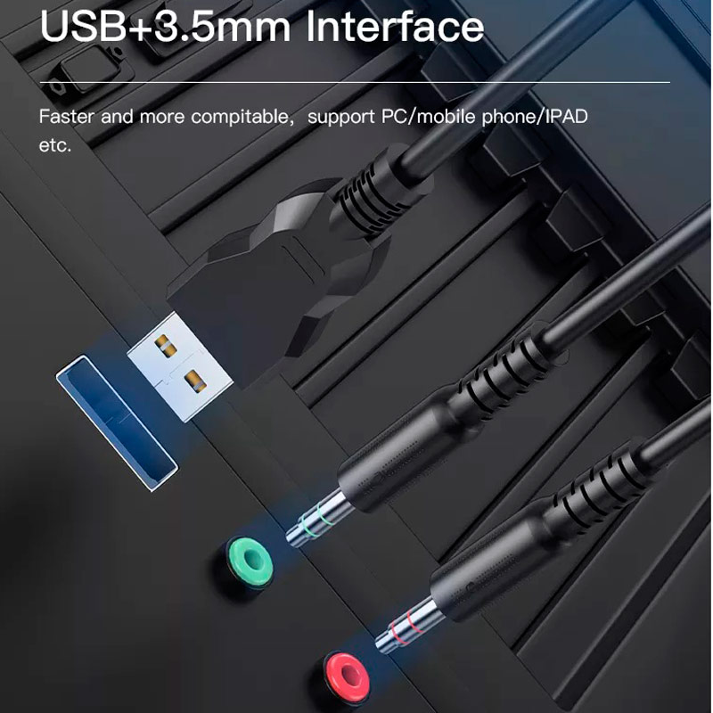 هدست گیمینگ سیم دار Yesido EK02 - 5
