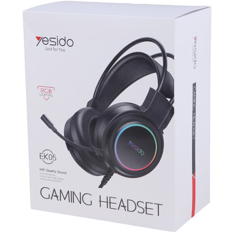 هدست گیمینگ سیم دار Yesido EK05 - 5