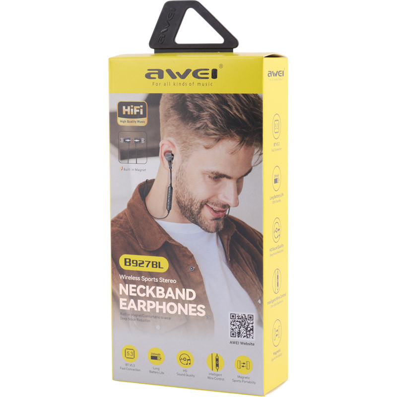 هندزفری بلوتوثی گردنی اوی B927BL - 6