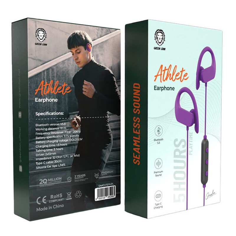 هندزفری بلوتوثی گردنی گرین لاین Athlete - 6