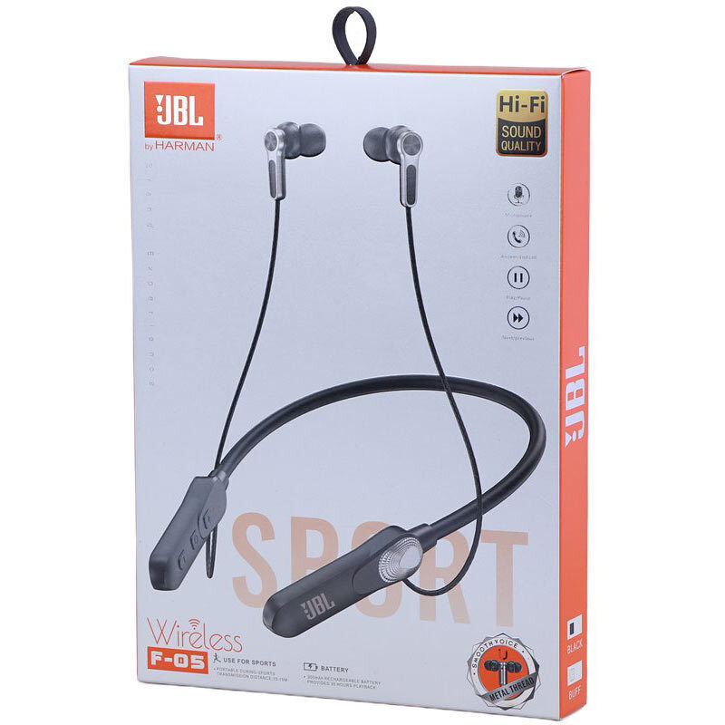 هندزفری بلوتوثی گردنی جی بی ال JBL F-05 High Copy - 8