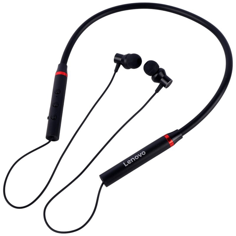 هندزفری بلوتوثی گردنی لنوو HE05X Highcopy - 7