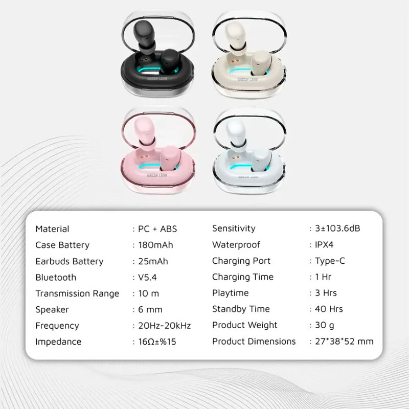 هندزفری بلوتوثی گرین لاین Denver GL-TWS76 GNDNVRTWS - 7