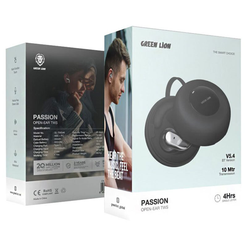 هندزفری بلوتوثی گرین لاین Passion Open-Ear TWS GNPSNOPTWSBK - 4