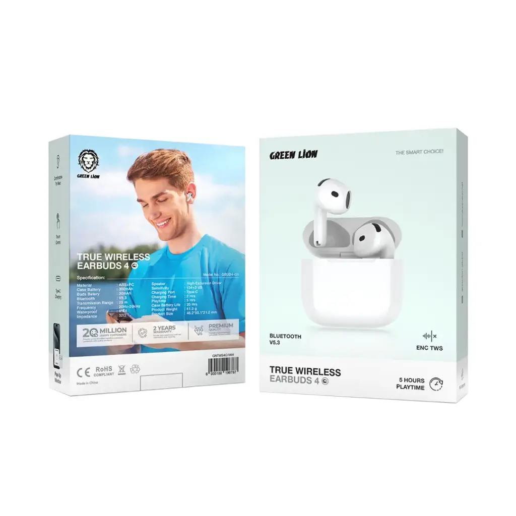 هندزفری بلوتوثی گرین لاین True Wireless Earbuds 4 G1