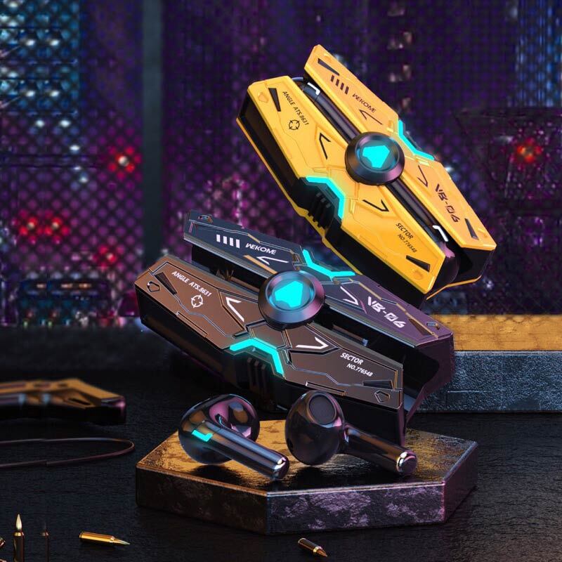 هندزفری بلوتوثی مکا F5 RGB - 6