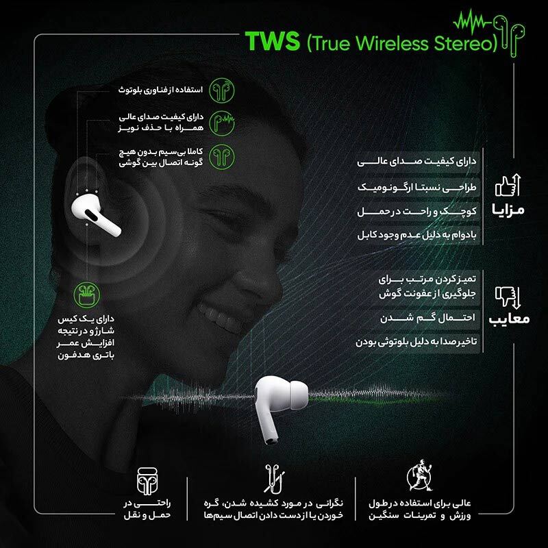 هندزفری بلوتوثی ریمکس TWS-7 - 8
