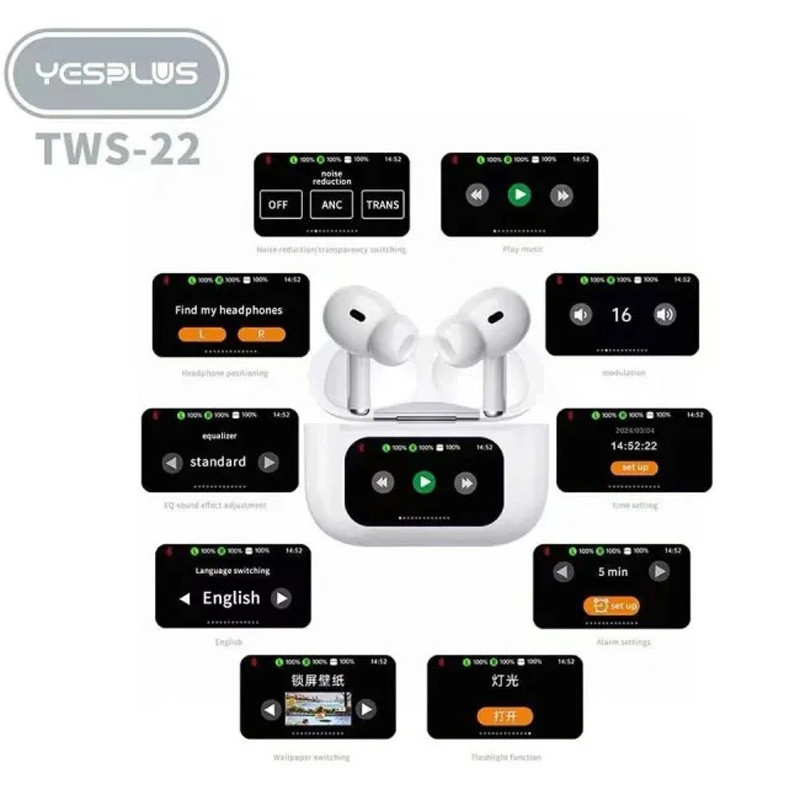 هندزفری بلوتوثی یس پلاس TWS22 - 5