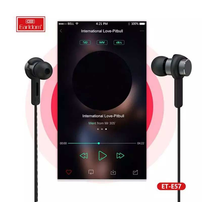 هندزفری سیمی ارلدام ET-E57 - 5