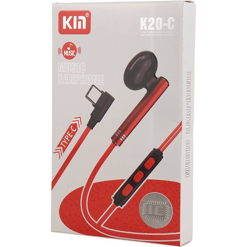 هندزفری تایپ سی کی ام K20-C - 8