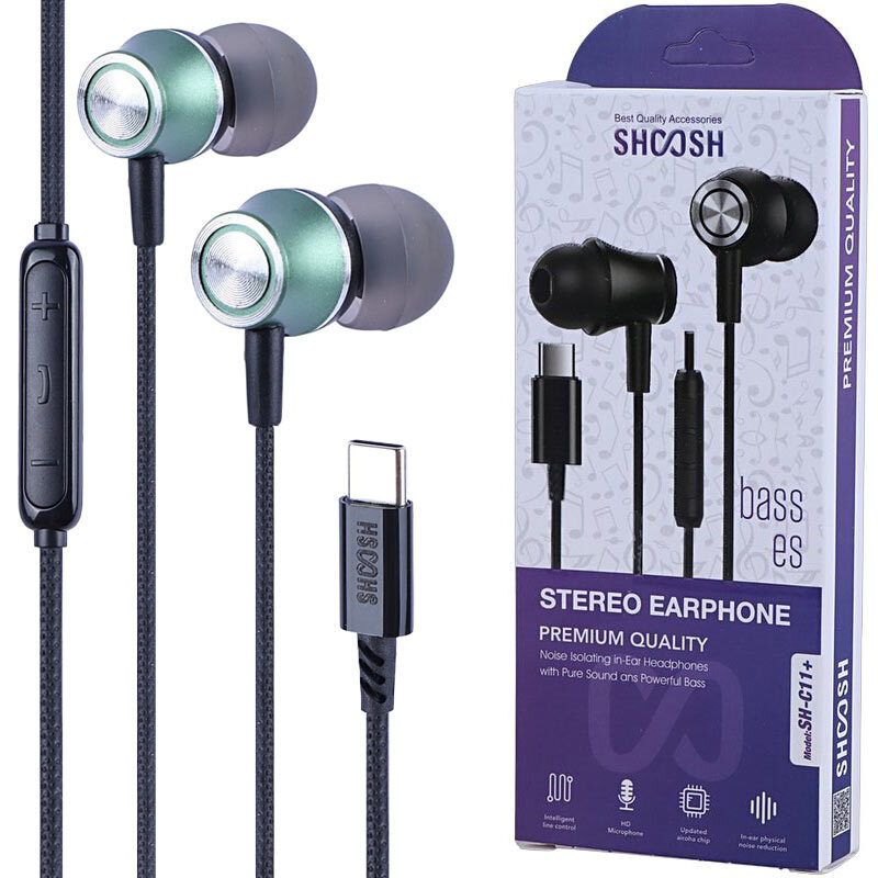 هندزفری تایپ سی شوش +SH-C11 - 2