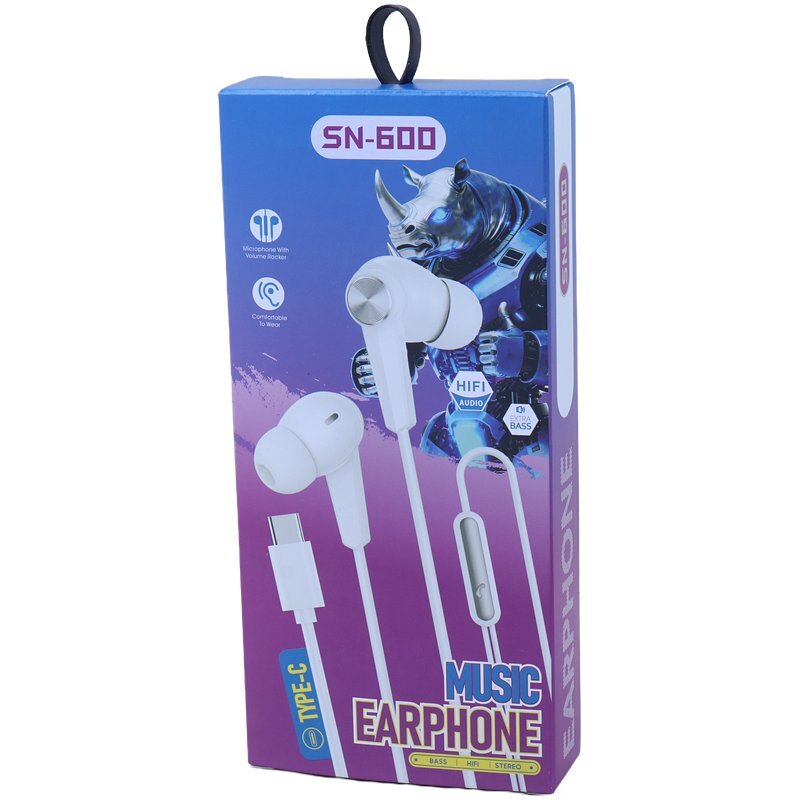 هندزفری تایپ سی SN-600 - 6