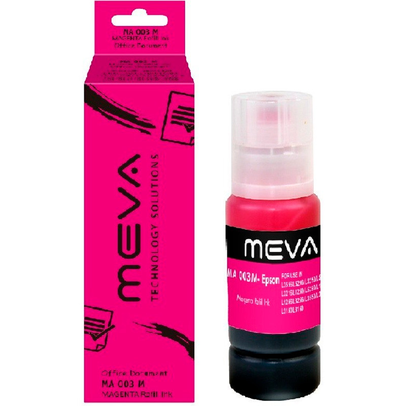 جوهر پرینتر Meva MA-003 100ml بسته 4 عددی - 3