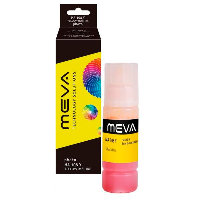جوهر پرینتر Meva MA-108 70ml بسته 6 عددی - 3