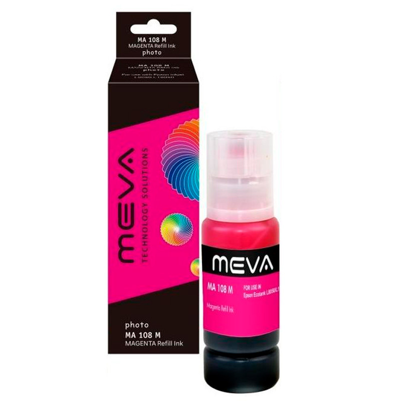 جوهر پرینتر Meva MA-108 70ml بسته 6 عددی - 4