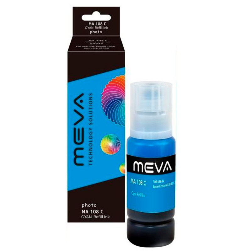 جوهر پرینتر Meva MA-108 70ml بسته 6 عددی - 6
