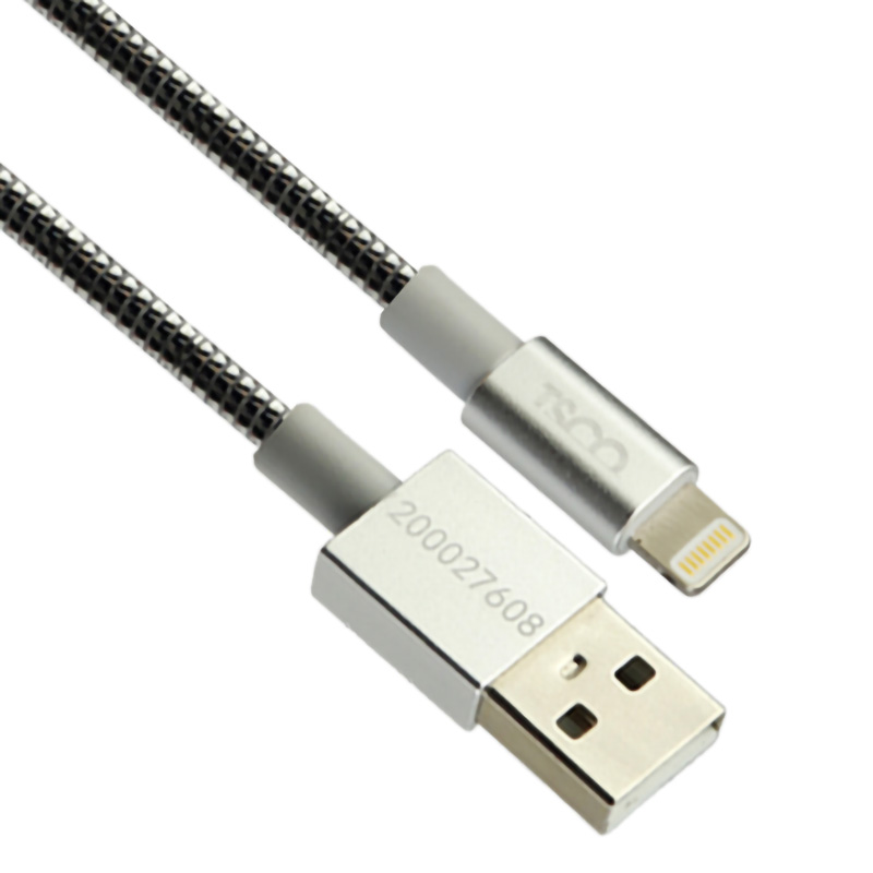 کابل آیفونی فلزی TSCO TC i27 1m - 6