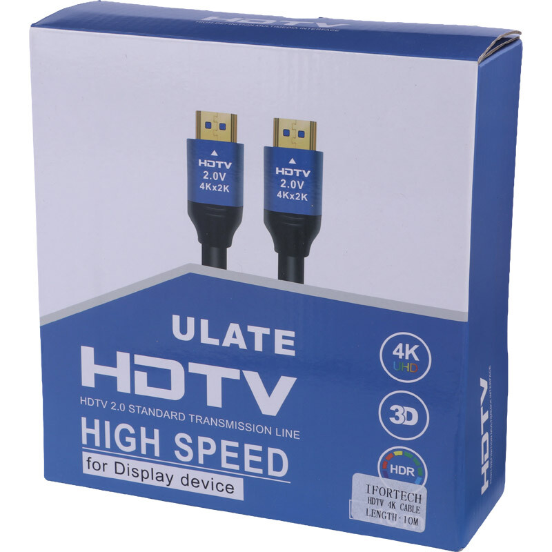 کابل HDMI 4K آی فورتک طول 10 متر - 5