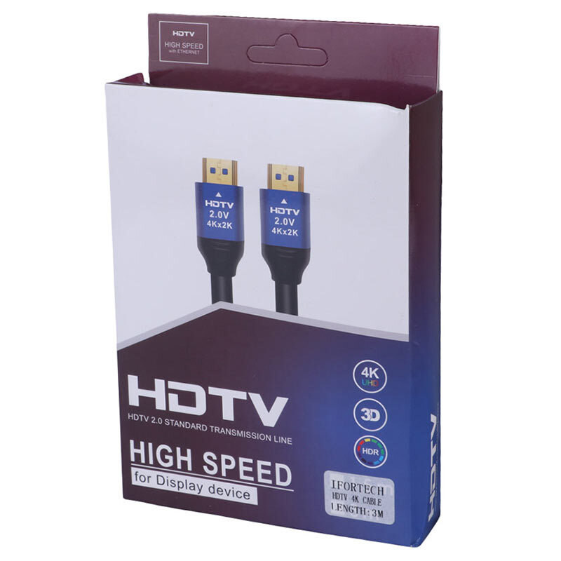 کابل HDMI 4K آی فورتک طول 3 متر - 5