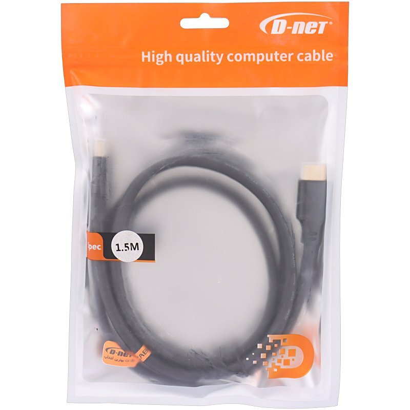 کابل HDMI 4K دی نت D-Net طول 1.5 متر کد 2 - 4
