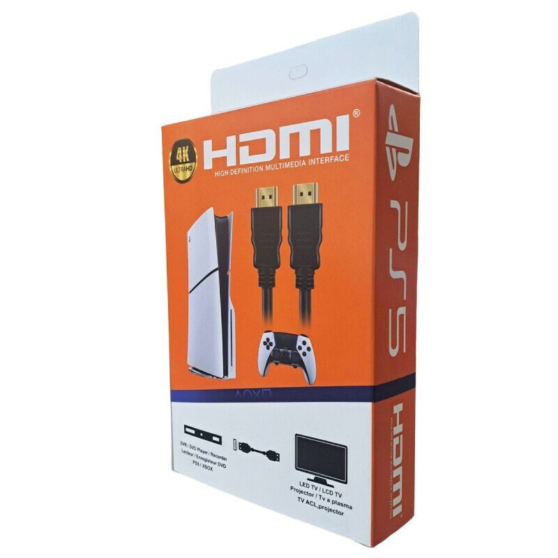 کابل HDMI 4K طول 1.5 متر کنسول بازی PS5 و XBOX - 6