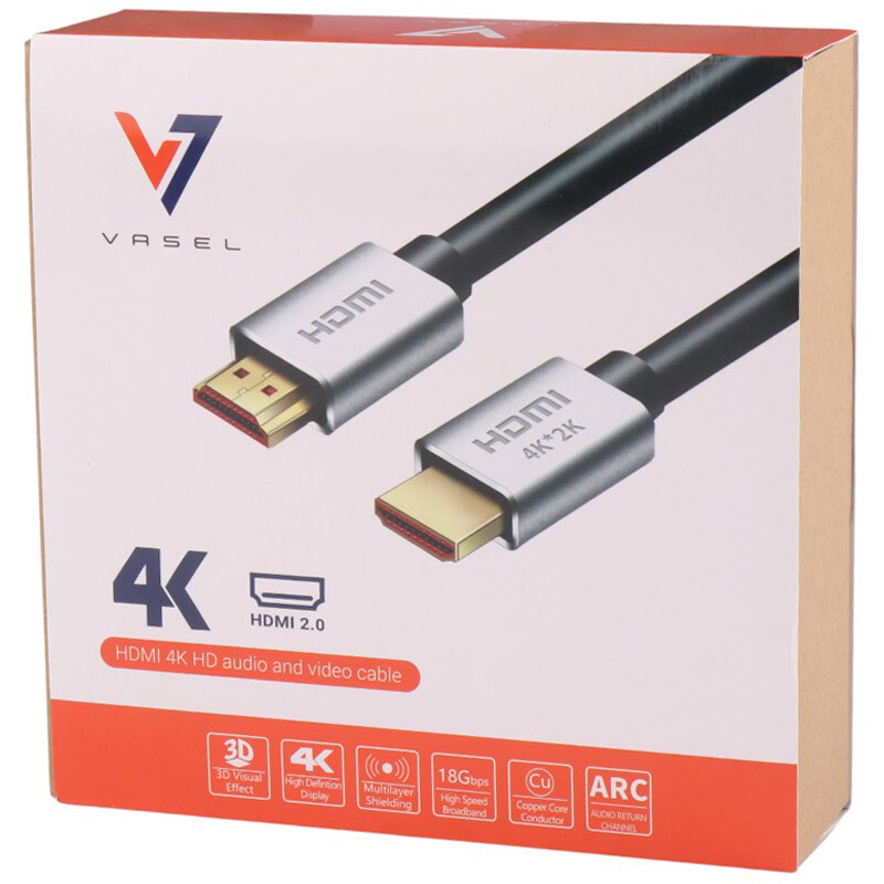 کابل HDMI 4K واصل Vasel طول 1.5 متر - 5