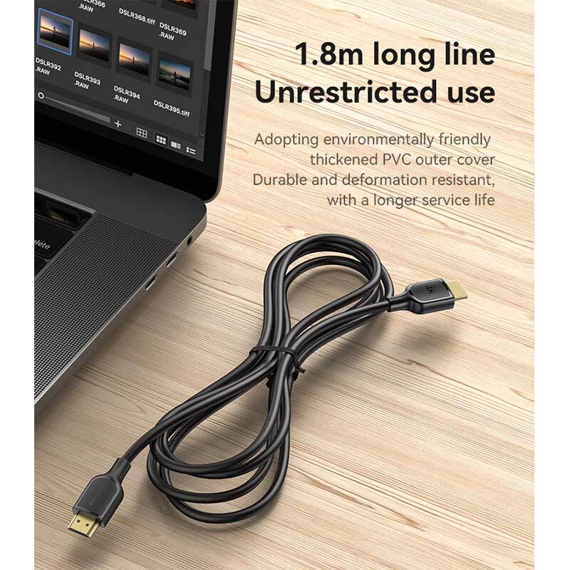 کابل HDMI 4K یسیدو HM16 طول 1.8 متر - 7