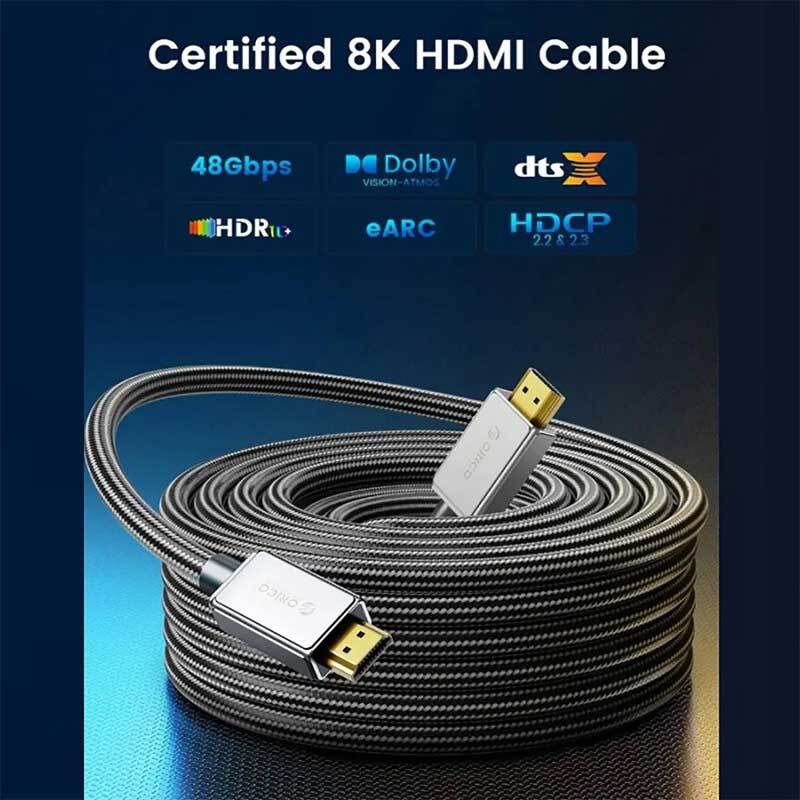 کابل HDMI 8K اوریکو H8AY-30 طول 3 متر - 5