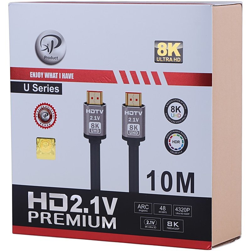 کابل HDMI 8K ایکس پی پروداکت U Series طول 10 متر - 5
