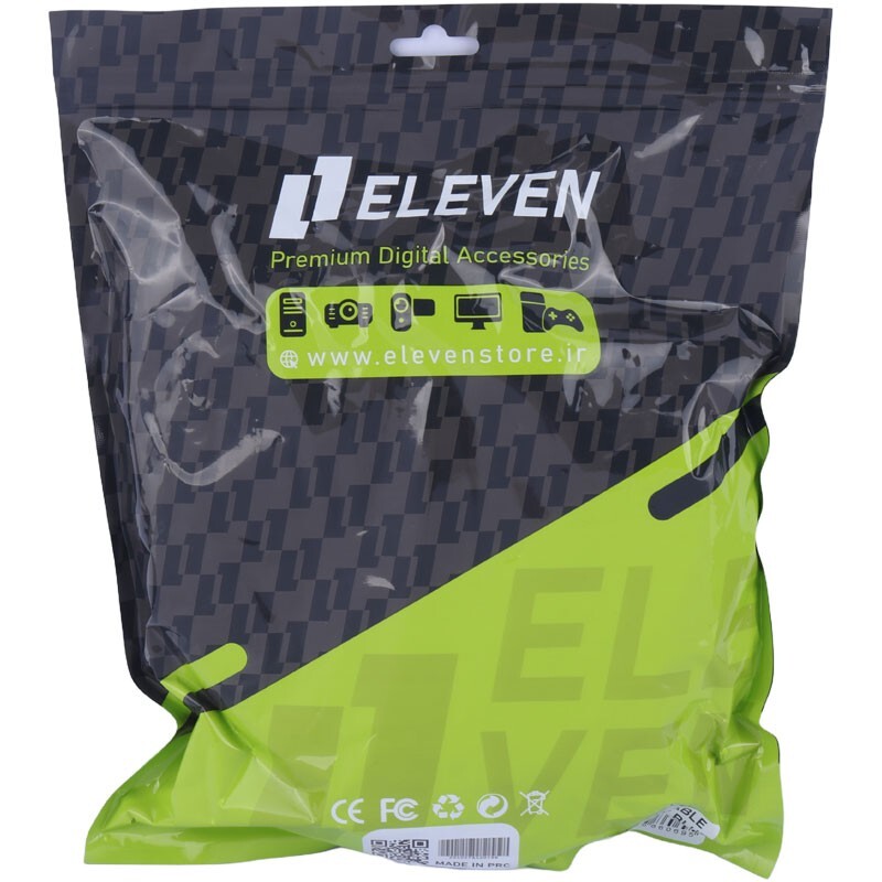 کابل HDMI ایلون Eleven طول 10 متر کد 1 - 5