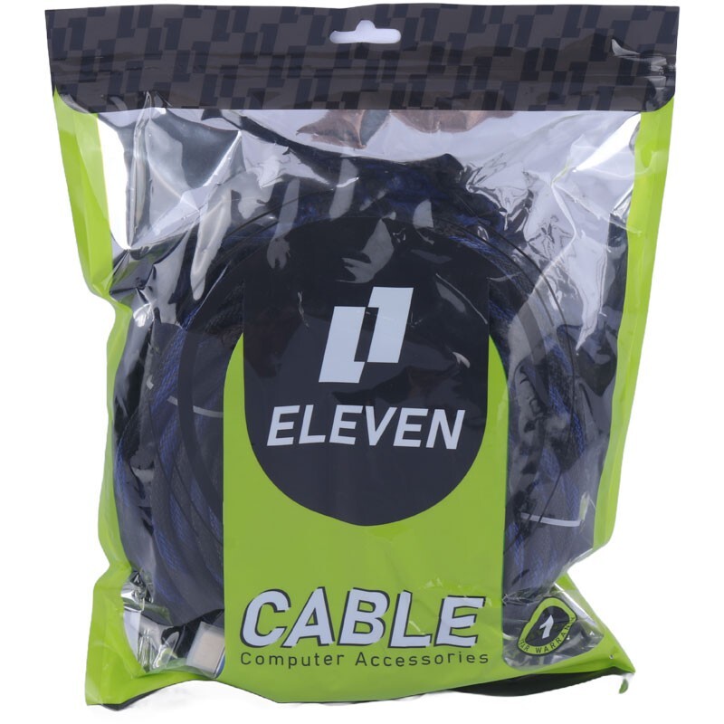 کابل HDMI ایلون Eleven طول 10 متر کد 1 - 6