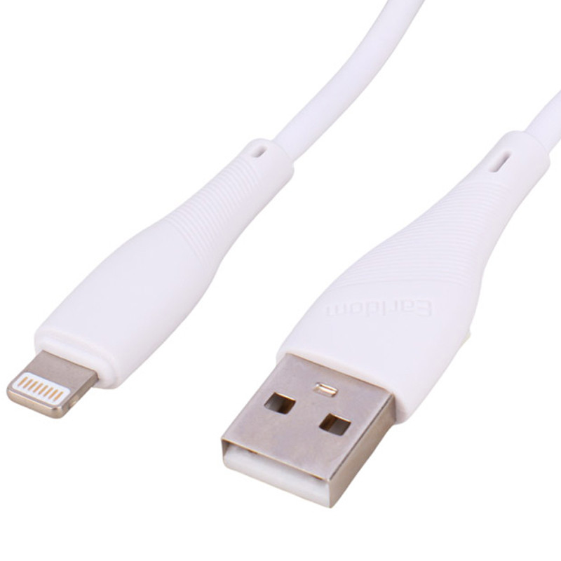 کابل کوتاه لایتنینگ فست شارژ 2.4 آمپر ارلدام EC-163i طول 25 سانتی متر - 2
