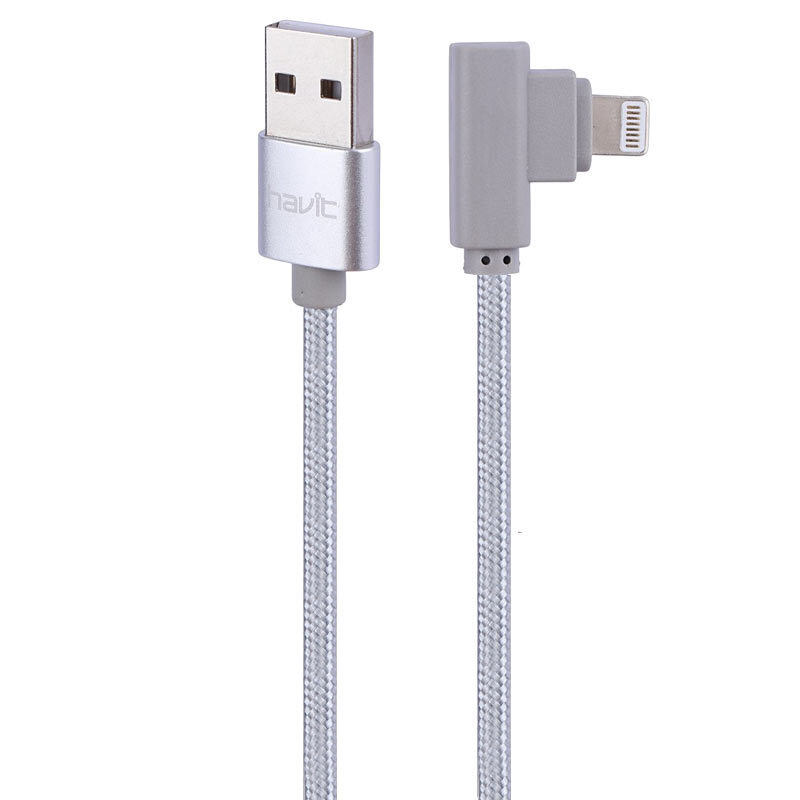 کابل لایتنینگ 2 آمپر هویت HV-CB8503 یکسر L طول 1 متر - 3