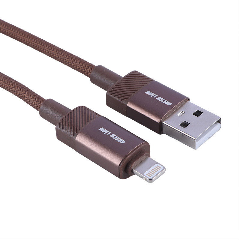 کابل لایتنینگ فست شارژ 12 وات گرین لاین GNDESUS2LGTI طول 1 متر - 3