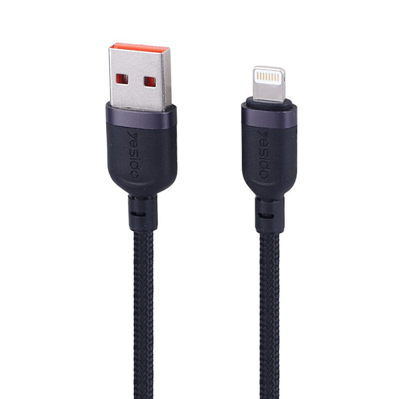کابل لایتنینگ فست شارژ 12 وات یسیدو CA132L طول 1.2 متر - 4