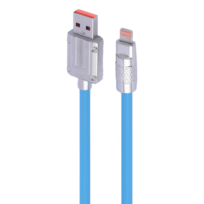 کابل لایتنینگ فست شارژ 120 وات You Shenq Ku K-36 طول 1 متر - 3